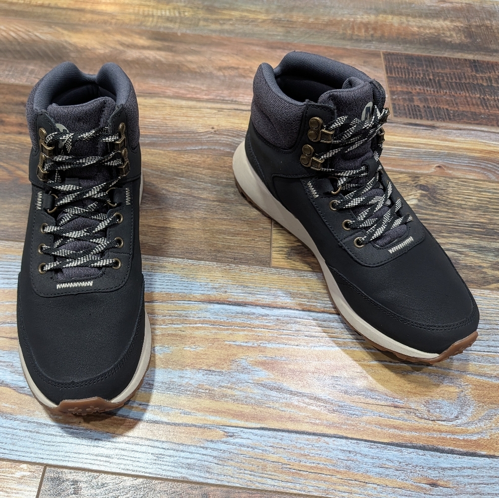 Merrell Men's Capron Mid Waterproof Hiking Boots Black Size 9 - Picture 2 of 5